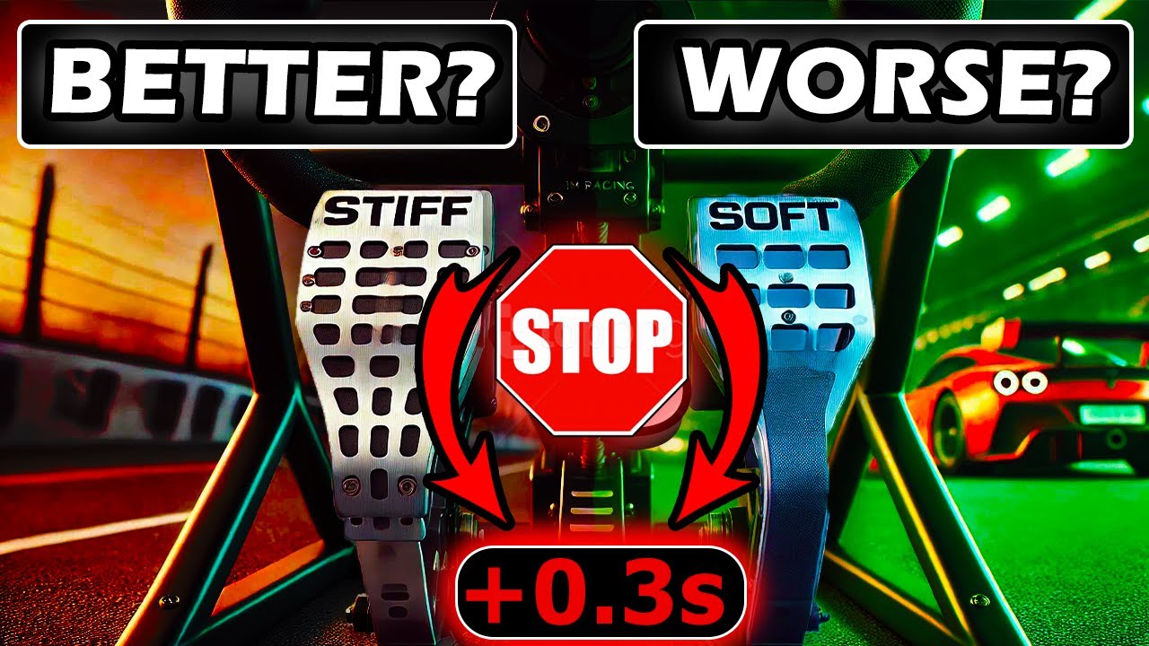 The Best Brake Pedal Settings for Sim Racing