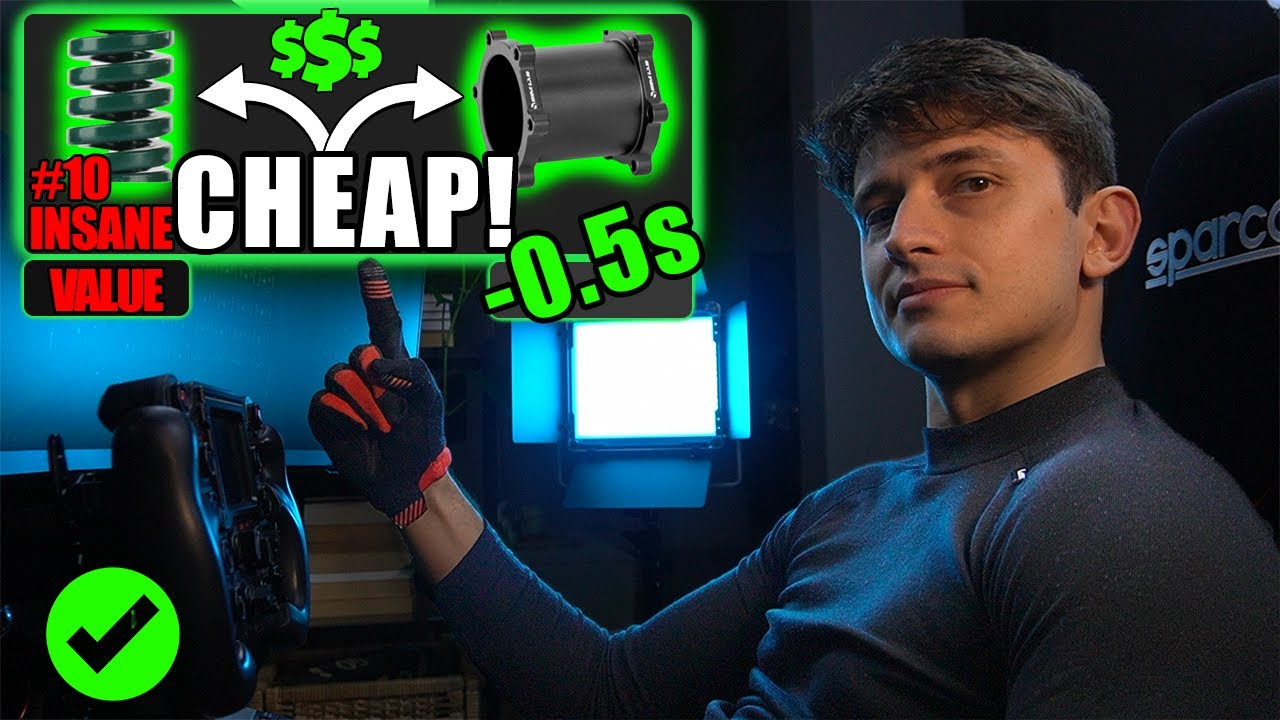 10 Cheap Sim Racing Upgrades That Make You Faster